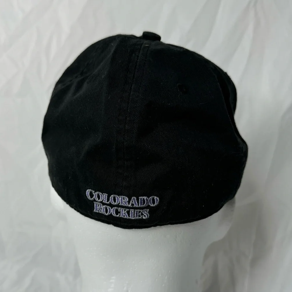 Colorado Rockies Dad Hat MLB Baseball Cap Fitted Size Medium by Twins Enterprise